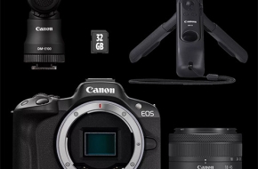 Canon EOS R50 V + RF-S 14-30mm F4.-6.3 IS STM PZ CREATOR KIT – Garanzia Canon 2 Anni