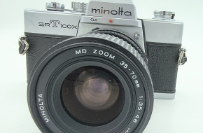 Minolta SRT 100X + Minolta MD Zoom 35-70mm f/3.5-4.8 USATO